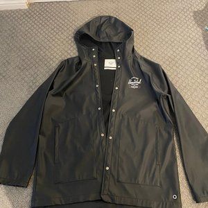 Black Herschel Raincoat
